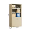 halfdoor bookcase-natural oak with dimensions