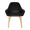 Santino Metal Solid Timber Indoor Lounge Dining Chair