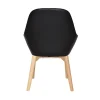 Santino Metal Solid Timber Indoor Lounge Dining Chair