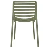 Java Cafe Restaurant Stackable Plastic Chair