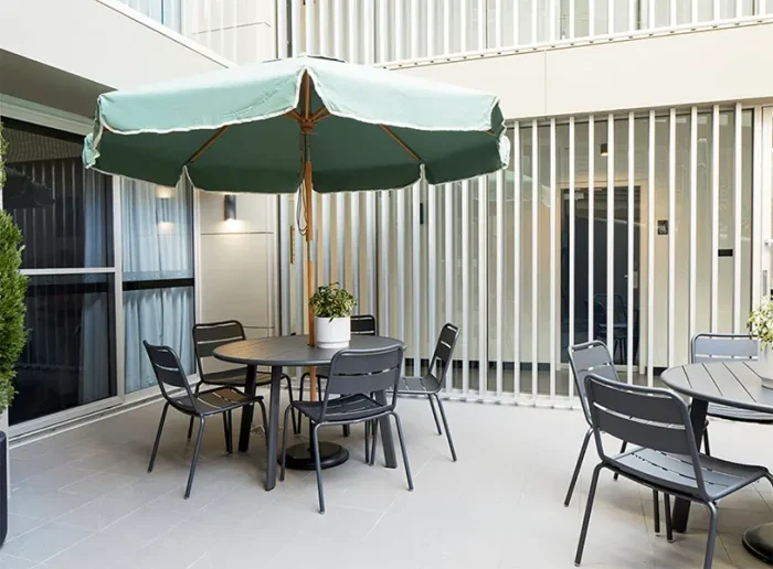 Latteza Cafe Restaurant Metal Outdoor Chair