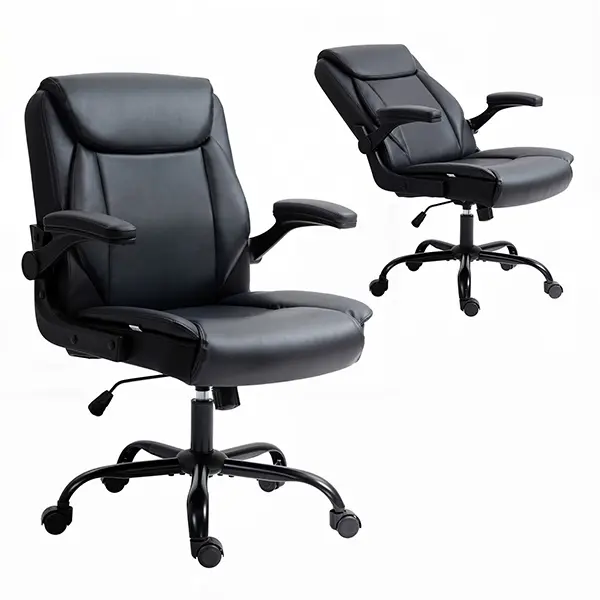 Evolve Leather Executive Black Chair-OCHAIR-G-7023-BK