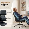 Evolve Leather Executive Black Chair-OCHAIR-G-7023-BK