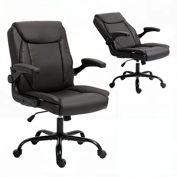 Evolve Executive Chairs Leather Brown OCHAIR-G-7023-BR