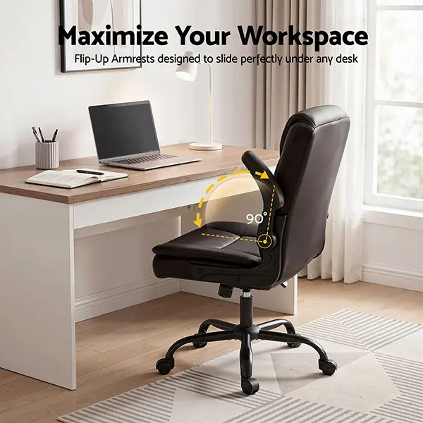 Evolve Executive Chairs Leather Brown OCHAIR-G-7023-BR