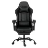 Evolve Massage Gaming Leather Chair Black