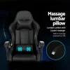 Evolve Massage Gaming Leather Chair Black