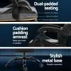 Evolve Massage Gaming Leather Chair Black