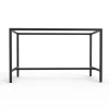 High Bar Leaner Table Frame Only-Front View