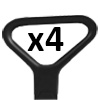 4 x Extra Middle Arm +$268.00