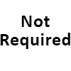 Not Required $0.00
