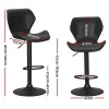 Evolve Vintage Bar Stool Black Set of 2