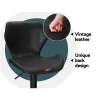 Evolve Vintage Bar Stool Black Set of 2