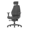 Raptor Executive Adjustable Synchro Mechanism Office Chair-Front Left Side View