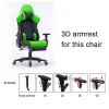 Corsair Green Gaming Chair-3D armrest