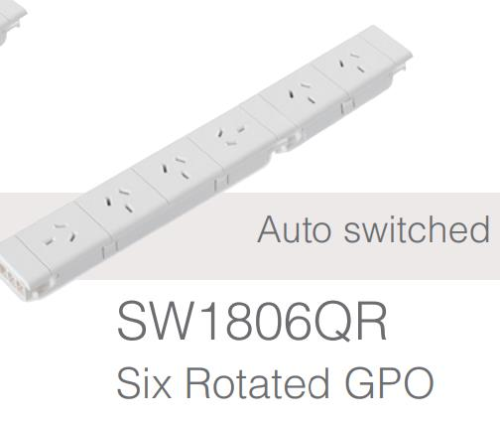 Shop CMS Rotated GPO Auto Switch Power Module Online | Affordable ...