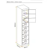 8 Tier Door Locker
