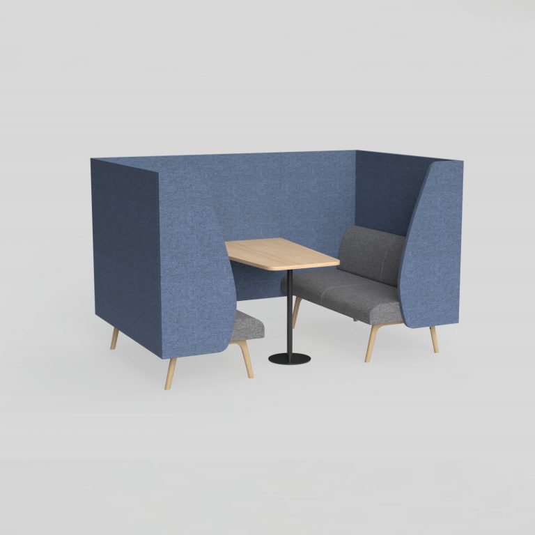 Buy Willow 4 Seater Booth Online | BDO Furniture