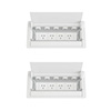 2 x Power & Data Box's in Table Top - White +$794.00