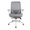 Stan Mesh Task Chair White ARMS FRONT