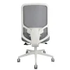 Stan Mesh Task Chair White NO ARMS REAR