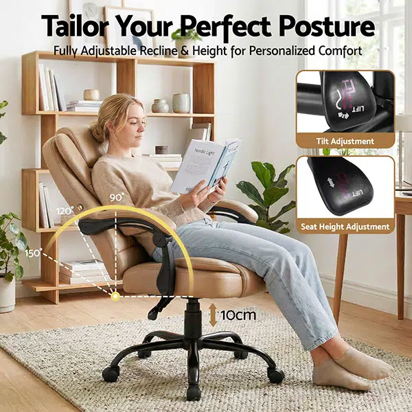 Gamex Electric Massage Chair-Recline in Espresso