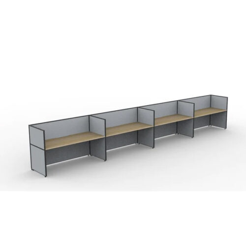 4 Rows Desk Buy Modular 4-Person Office Desks Online | BDO Furniture
