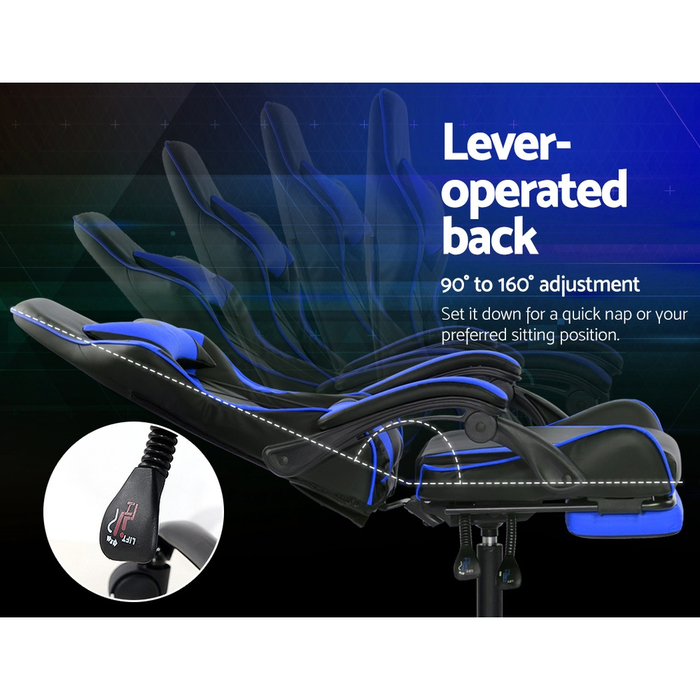 Evolve Gaming Office Chairs with Footrest BDO Furniture