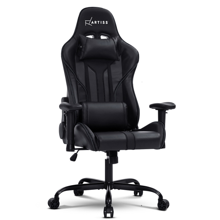 Evolve Gaming Office Chair, Leather Racer Seat | BDO Furniture