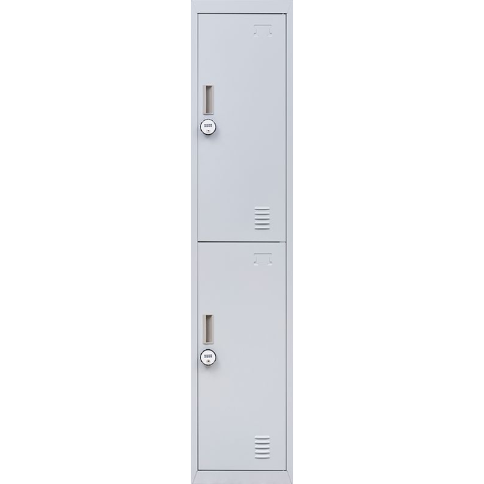 4-Digit Combination 2-Door Vertical Locker | BDO Furniture