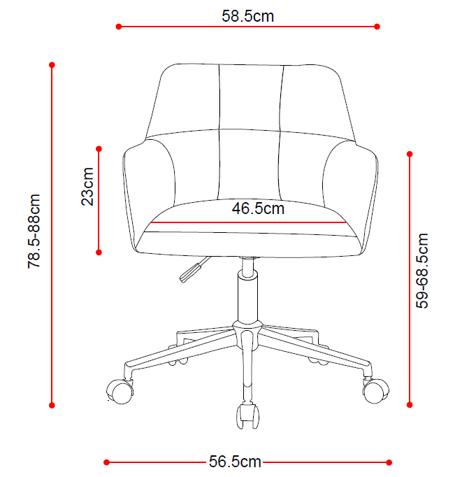 Kudos Visitor Meeting Office Chair BDO Furniture