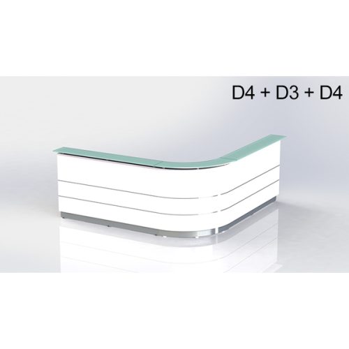 Buy Arcade Reception Counter Online | BDO Furniture