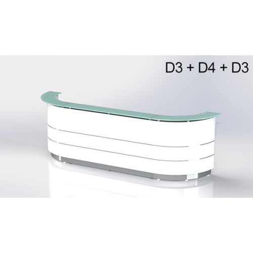Buy Arcade Reception Counter Online | BDO Furniture